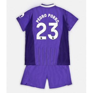 Tottenham Hotspur Pedro Porro #23 Jalkapallovaatteet Lasten Kolmas peliasu 2026-27 Lyhythihainen (+ Lyhyet housut)